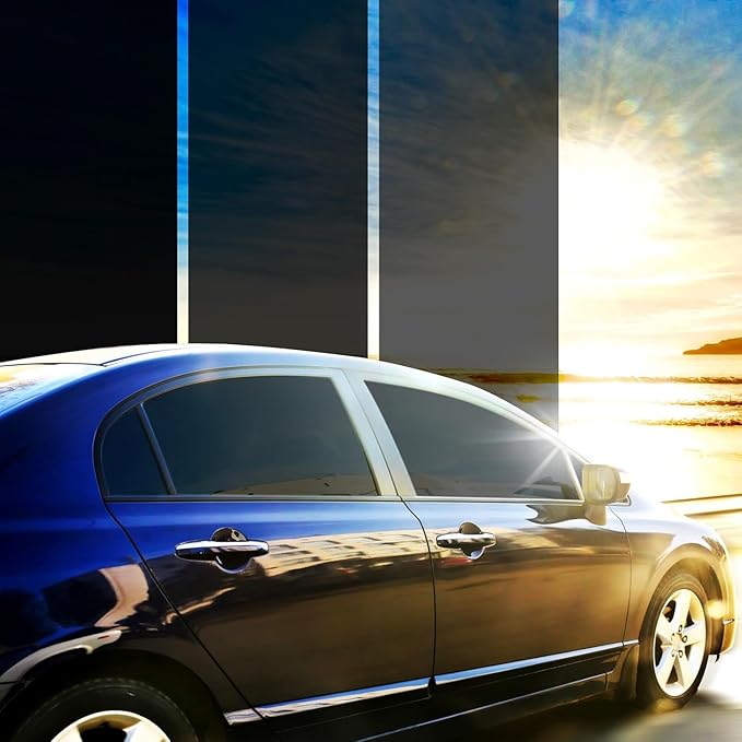 Window Tint Car 30% VLT, 20" x20' Ceramic Window Roll for Privacy Sun & Glare Protection UV Heat Blocking, Scratch Resistant 5-Layer