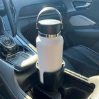 Swigzy Car Cup Holder Expander (Long Base) - Adjustable Expandable Insert Extender, Automotive Adapter Holds Hydro-Flask, Yet