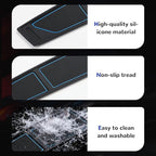 auovo Dash Cover Tray Compatible with Ford Bronco Accessories 2024 2025 2026 Bronco Anti-Slip Silicone Car Dashboard Compartm