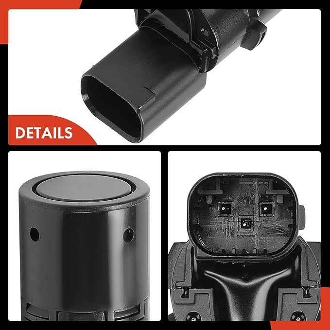 A-Premium 4-PC Reverse Backup Parking Assist Sensor Compatible with Select Land Rover Models - Range Rover Sport 2006-2009, L