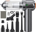 Handheld Car Vacuum Cordless,3 Suction Modes,Portable Mini Cordless Cleaner with 19000pa Suction Power,Type-C Charge,Handheld