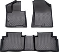 VIWIK Floor Mats for 2022-2023 Tucson (Not for Hybrid), Car Mats All Weather Protection Custom Floor Liners Full Set Include 1st and 2nd Row Front & Rear Black Car Liners
