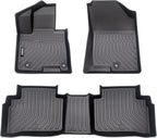 VIWIK Floor Mats for 2022-2023 Tucson (Not for Hybrid), Car Mats All Weather Protection Custom Floor Liners Full Set Include 1st and 2nd Row Front & Rear Black Car Liners