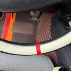 MEWANT Breathable Hand Sewn Car Steering Wheel Cover for Toyota Camry 2018-2019 / Toyota Avalon 2019 / Toyota Corolla 2019-2020 / Toyota RAV4 2019 Steering Wheel Accessories