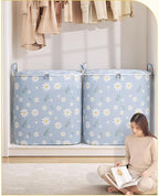 Clothes Storage Bag, Non-Woven Clothes Quilt Foldable Storage Bag, Multipurpose Large Capacity Lightweight Portable Wardrobe 