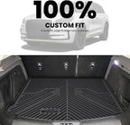 LASFIT Trunk Mat for Lincoln Corsair 2026 2025 2024 2023 2022 2021 2020, All Weather TPE Cargo Mats Custom Fit Cargo Liner Front & Rear Trunk Liner, Black, Easy to Clean