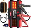 Battery Jumper Starter Portable 2500A (12V) - Portable Booster Pack with Voltage Detection & Protection for Gas/Diesel (Up