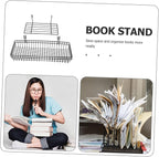 2pcs Black Metal Wire Wall Mount Storage Basket Organizer Hooks Versatile Grid Panel Display Rack for Office Kitchen Bathroom