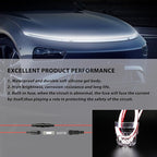 Car Hood Light Strip Exterior, 94.5 Inch DRL LED Strip Lights Waterproof IP68 Scan Start-up + White Light,Compatible with GMC Sierra 1500 2500 Chevy Silverado 1500 2500 Dodge Ram 1500