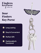 Women’s Bag Charm Key Finder, Car Keychain Hook, Cute Purse Organizer & Tote Bag Accessories, Gifts for Mom - Slim Pickings