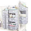 Orzbow 3-in-1 Hanging Diaper Caddy Organizer for Changing Table, Nursery Organization and Diaper Stacker for Crib Wall, Remov