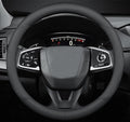 Car Steering Wheel Cover Compatible with Honda Odyssey 2025 2024 2000-2023 Year, Breathable Premium Leather, Anti-Slip Design, B-Style