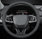Car Steering Wheel Cover Compatible with Honda Odyssey 2025 2024 2000-2023 Year, Breathable Premium Leather, Anti-Slip Design, B-Style