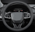 Car Steering Wheel Cover Compatible with Ford Transit Connect 2025 2024 2010-2023 Year, Breathable Premium Leather, Anti-Slip Design, B-Style