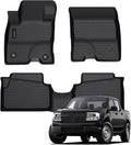 Auxko All Weather Floor Mats Fit for Ford Maverick Hybrid 2022-2025 2026 TPE Rubber Liners Maverick Hybrid Accessories Set All Season Guard Odorless Anti-Slip Floor Mats