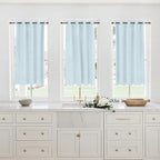 2PCS Small Tension Curtain Rod 11 to 19 Inch,Black Short Curtain Rods No Drilling,Loaded Expandable Spring Curtain Rods for K