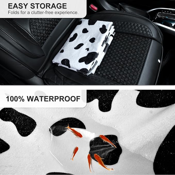 Waterproof Sweating Car Seat Cover for Post Gym Workout, Running, Swimming, Beach and Hiking, Universal Fit Non-Slip Bucket S