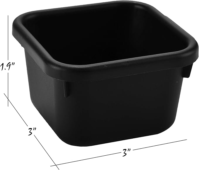 Masirs Interlocking Drawer Organizer Bins, Durable Plastic, Various Sizes for Custom Layout Design, Great for Desk Drawer, To