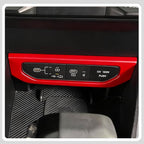 Center Console Switch Cover,for Kia K4 2024 2025 2026, Door Panel Cover,USB Panel Cover,Charging Port USB Hole Protective Cover - Wine Red Protective Accessories