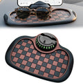 3-in-1 Car Dashboard Anti-Slip Mat, 360° Rotatable Phone Holder with Temporary Parking Number, Universal Fit Non-Slip Pad for