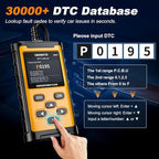 Car Scanner, Read&Clear Codes| Wireless Printing| Battery Voltage Test| Graphic Live Data, 2025 Upgraded Check Engine Code