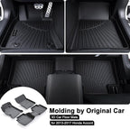 TPE Floor Mats for 2013-2017 Honda Accord All Weather Car Floor Liners Fit 2013-2017 Honda Accord Accessories Black