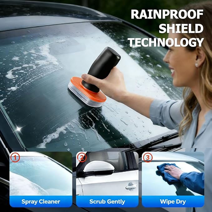 2026 New Handheld Glass Oil-Film Remover, Glass Emulsion Cleaner, Preserve Clarity, Immediately See the Effects, Perfect Visi