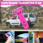 Roadside Emergency Car Kit for Vehicles, Pink Emergency Roadside Assistance kit with Car First Aid Kit, Thoughtful Car Emerge