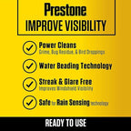 Prestone AS657 Bug Wash Windshield Washer Fluid, 1 Gallon (Pack of 2)