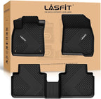 LASFIT Floor Mats for Honda Accord Sedan 2026 2025 2024 2023 (Gasoline & Hybrid), All Weather Protection Custom Fit Anti-Slip TPE Floor Liners,1st & 2nd Row, Black