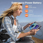 Acmount W160 Jump Starter with Air Compressor, 5000A Portable Car Jump Starter 150PSI Tire Inflator/Air Pump, 12V Battery(Up