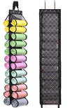 Legging Storage Bag Storage Hanger Can Holds 24 Leggings or Shirts Jeans Compartment Storage Hanger, Foldable Leggings Organi
