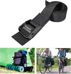 Ayaport Lashing Straps with Buckles Adjustable Cam Buckle Tie Down Cinch Strap for Packing Black 4 Pack