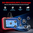 LAUNCH OBD2 Scanner CRP123I V3.0 Elite, 2026 Lifetime Free WiFi Update Scan Tool, FCA SGW, CANFD&DoIP, SAS/Throttle/Brake/BMS
