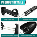 EchoDone 10 Pairs Plastic Shoe Tree Stretcher Shaper for Men