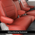 EKR Sienna Seat Covers for 2011-2020 Toyota Sienna LE,XLE, SE,XLE Premium 2nd Row 4/2/4 Split,8 Seats,Waterproof Car Seat Cov