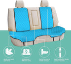 FH Group Car Seat Cushion Neosupreme Automotive Seat Cushions - Universal Fit, Rear Car Seat Cushion, Car Seat Cushions with 
