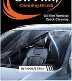 Film Cleaning Brush: Rain Vision Coating, Automotive Glass Polishing Cleaner, Portable Window Stain Remover Tool, PA Cleaning