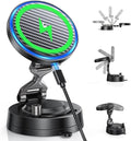 for MagSafe Car Mount Charger 15W Fast Wireless Charging Magnetic Car Phone Holder, 82+LBS Strongest Suction, 3200gf Strongest Magnetic,360°Rotatable Stand for iPhone 17-12 Pro Max Plus Air