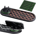 Multi-Functional Support Anti-Slip Pad, 360° Rotatable Car Anti Slip Mat Phone Holder with Temporary Parking Number, Auto Das