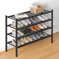 Smiry Bamboo Shoe Rack for Closet
