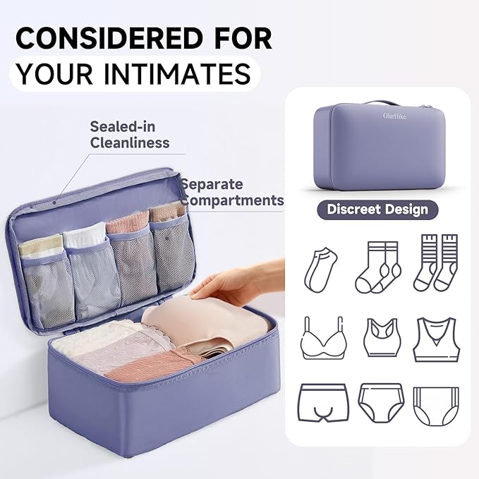 11 Set Packing Cubes for Travel,Gifts for Women Mom Kids, TSA Approved Bags for Makeup, Cosmetic, Toiletry, Suitcase Organize