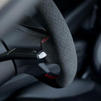 MEWANT Hand Stitched Steering Wheel Cover for Tesla Model 3 2017-2023 / Model Y 2020-2023 for Tesla Model 3/Y Accessories