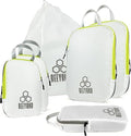 Beeyond Compression Packing Cubes Set - 6 Pieces for Travel and Luggage Organization, Includes Large & Small Cubes, Accessori