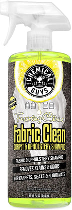 Chemical Guys Foaming Citrus Fabric Clean Carpet & Upholstery Cleaner, Ready to Use, Sprayable (for Carpets, Seats & Floor Ma