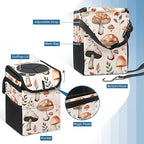 Car Trash Can – Multi-Purpose, Lightweight and Portable with Durable Water-Resistant Coating, No Installation Required, Practical and Ample Capacity, Variety of Colors.Mushroom