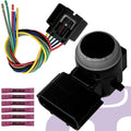 39680-T0A-R01 Front+Rear Right Parking Sensor Backup Parking Assist Sensor Connector Wiring Harness Plug Replacement for Hond
