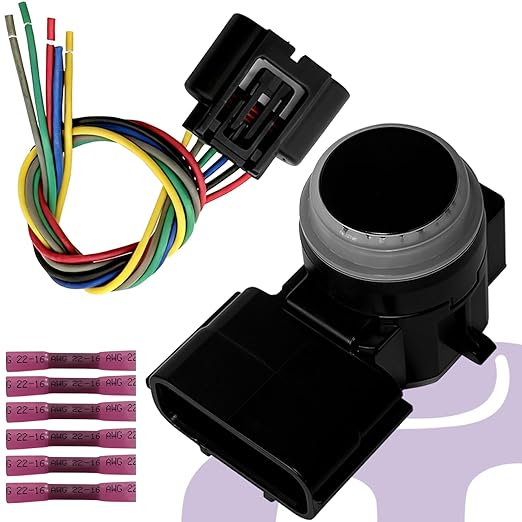 39680-T0A-R01 Front+Rear Right Parking Sensor Backup Parking Assist Sensor Connector Wiring Harness Plug Replacement for Hond