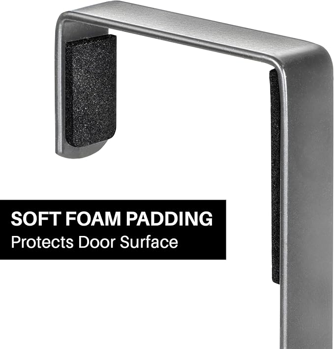 LYNK PROFESSIONAL® HOME™ Over the Door Hooks - 28 Hook – Over the Door Coat Rack Over the Door Hanger - Hanging Towels or Clo