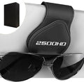 Sunglasses Holder for Car Sun Visor Magnetic Leather Glasses Sunglass Clip Eyeglasses Mount for Car Accessories Compatible with Silverado 2500HD